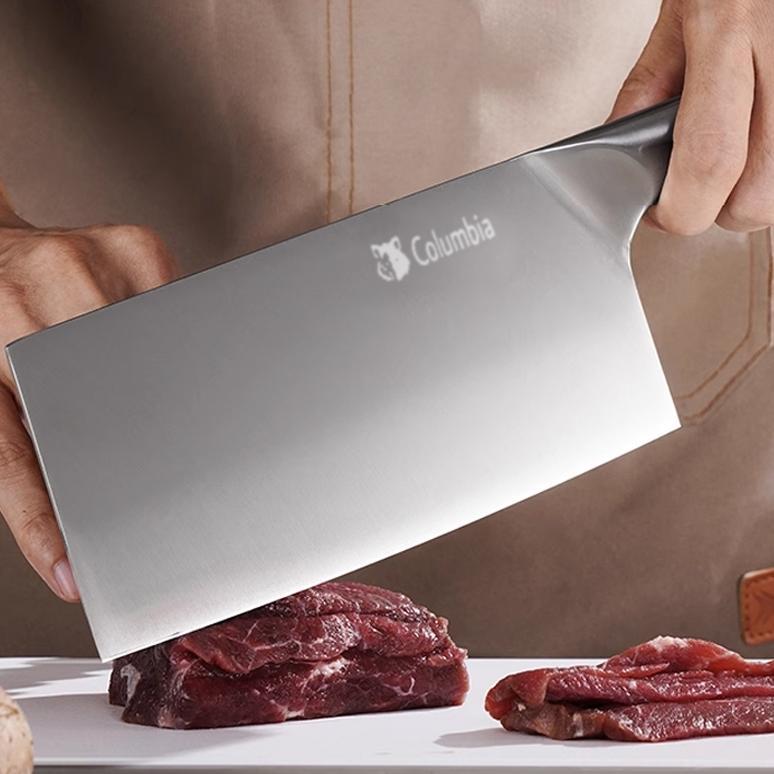 TERBARU MATOUGUI Set Pisau Dapur 7 Pcs Pisau Roti Pisau Daging Pisau Tulang Pisau Buah Stainless Ste