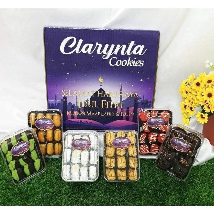 ERLONALIPEDIA PARCEL KUE KERING LEBARAN ISI 6 TOPLES KUE BINGKISAN HAMPERS IDUL FITRI LEBARAN PAKET 