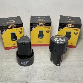 Baterai Bor Cordless 12V - 1.5Ah Xenon / Baterai Cordless 12V Xenon / Baterai Li-Ion 12V Xenon / Bat