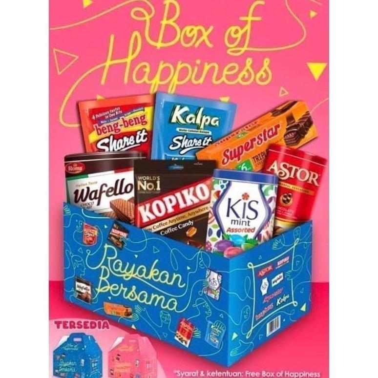 ARVESSA PAKET LEBARAN MAYORA BOX OF HAPPINESS HAMPERS LEBARAN MAYORA MURAH
