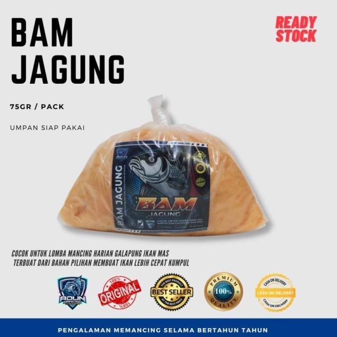 umpan bam jagung adun mancing terlaris