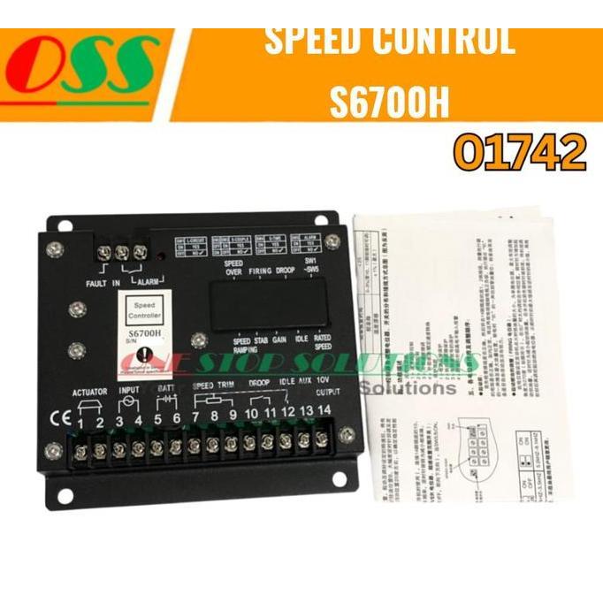 Engine Speed Control S6700H Atau Governor Genset S6700H S 6700H