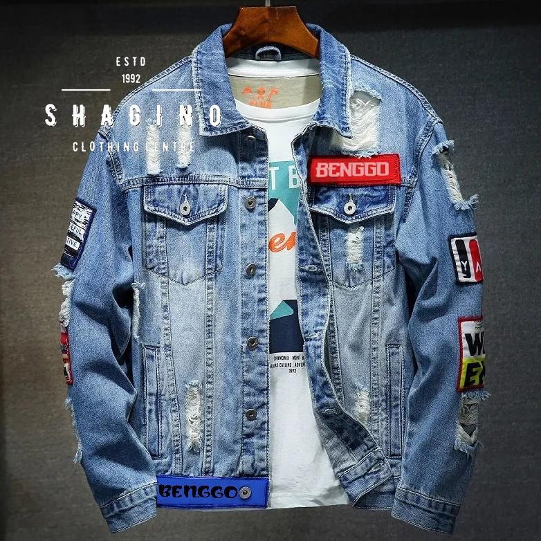 terlaris shagino | jaket jeans terbaru / jaket jeans pria / jaket jeans pria original / jaket jeans 