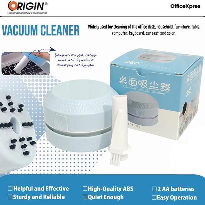 DERADUAJI Mini Vacuum Cleaner / Vacuum Cleaner Portable / Desktop Vacuum Cleaner / Penyedot Debu Kec