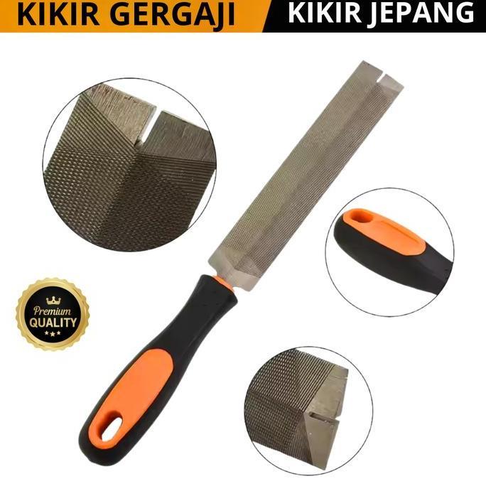 CHIYAQU Pengasah Gergaji Kikir asah gergaji 6 inch Kikir gergaji jepang