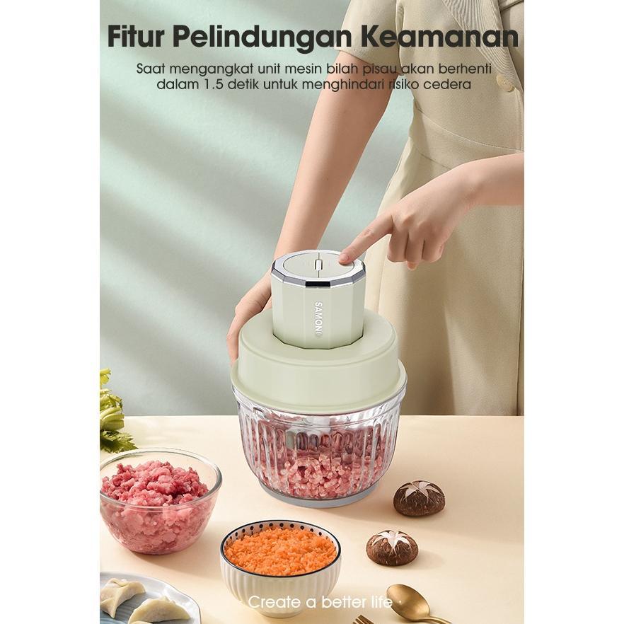 sale SAMONO Food Chopper 2.5L Multifungsi chopper daging chopper daging dan bumbu chopper samono cop