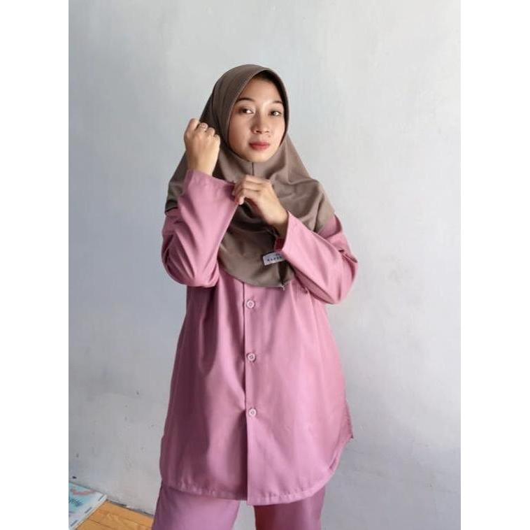 Kuntoasih55 - Baju Ok Oka Bumil Maternity Ibu Hamil Full Set Katun Toyobo