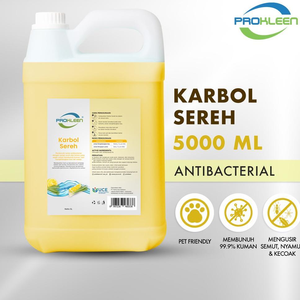 Prokleen Karbol Sereh Antibacterial 5L Konsentrat