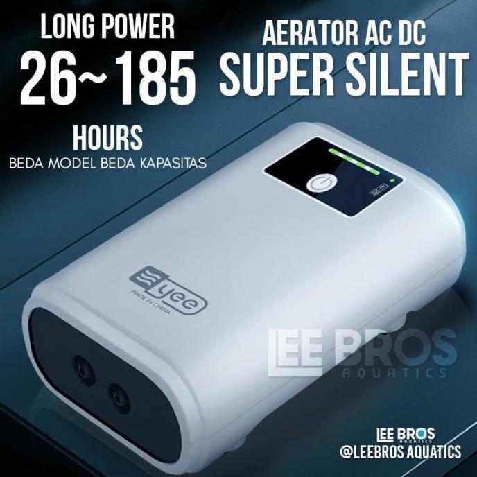 Silent Aerator Pump AC DC USB / Chargeable Aerator Air Pump