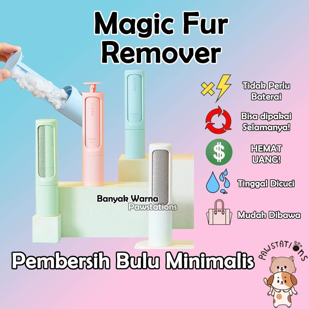 Ready | COD Pembersih Bulu Kucing Lint Roller Alat Pembersih Bulu Kucing Roll Bulu Kucing Sikat Bulu