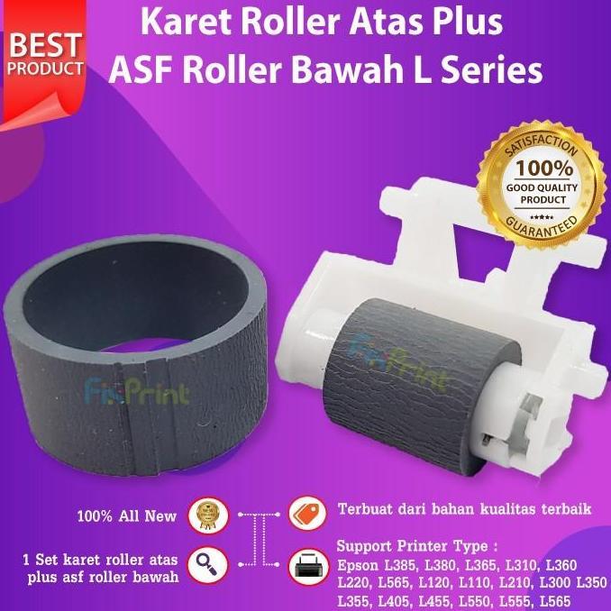 Softrit- Karet Roller Atas Bawah L121 L120 Printer L220 L300 L310 L360