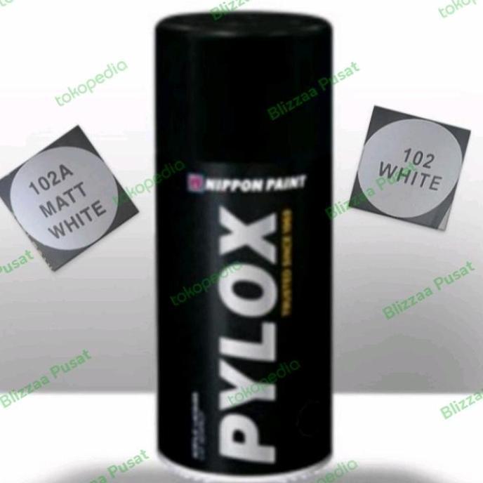 Ofisu- Pylox White 102 Putih Kilap / Pylox Matt White 102A Putih Doff Pilok Pylox Aneka Warna Nippon