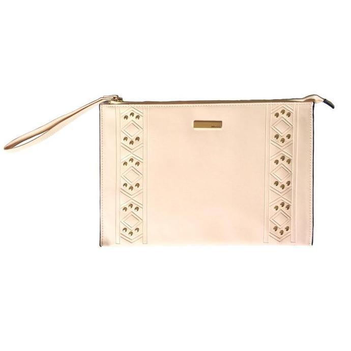 Miniso Clutch Purse Tas Wanita Tas mini Dompet Wallet Handbag Krem