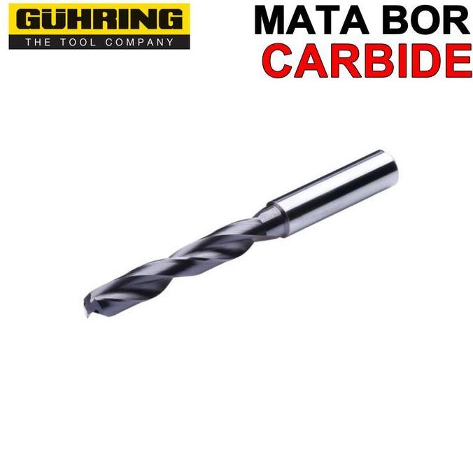 CEFRUCHE Mata Bor 21.5 GUHRING Carbide Drill 21mm Taper Besi Baja 21.5 mm