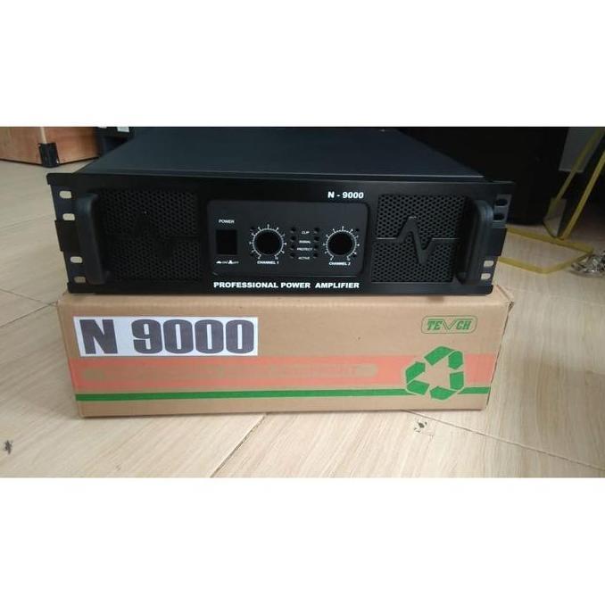 BOS POWER AMPLIFIER N9000 3u box power 3 u N 9000 n9000