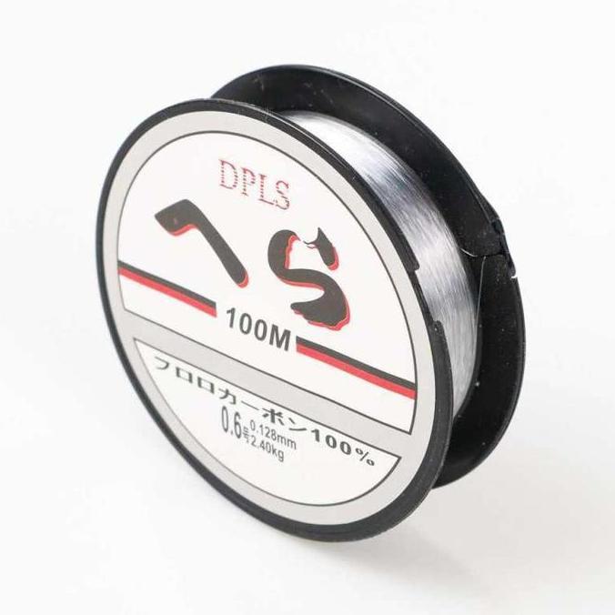 DPLS Senar Benang Tali Pancing Nylon 100M FM1014 Senar Speckle Monofilament Paling Kuat Kecil Invisi