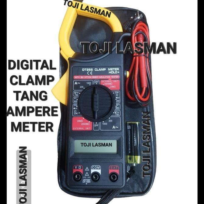 ( TANG AMPERE ) DIGITAL CLAMP AMPERE METER TESTER MULTIMETER ready
