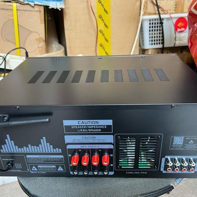 AMPLIFIER BLACKSPIDER KA 9860 DSP AMPLI BLACK SPIDER KA9860