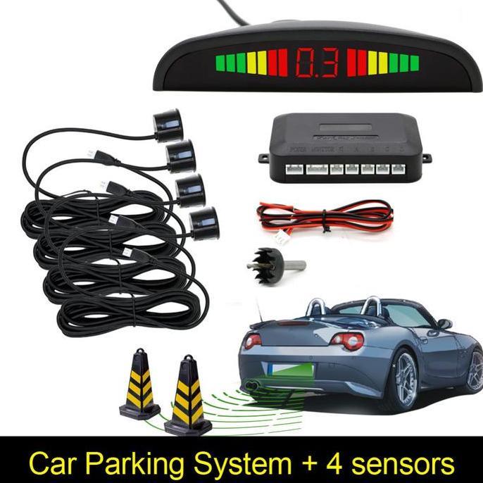 Sensor Mundur/ Parkir 4 Titik + Display