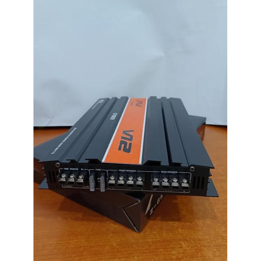 AVX Power Avx Z-GEN 450.4 V12 Amplifier 4Channel 45000watt dengan Klas AB dan Daya Tinggi