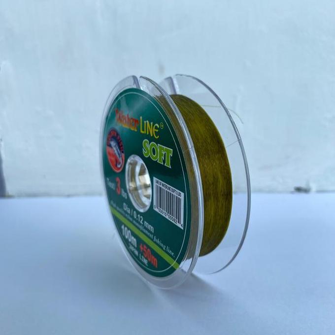 SENAR PANCING WATER LINE SOFT GOLDEN FISH 100+50M NYLON MONOFILAMENT