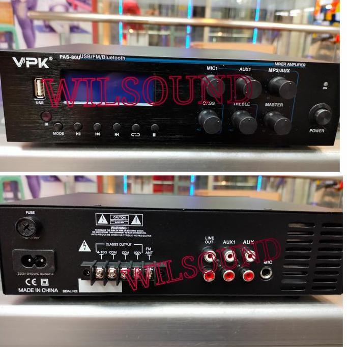 AMPLIFIER VPK PAS 80U ORIGINAL