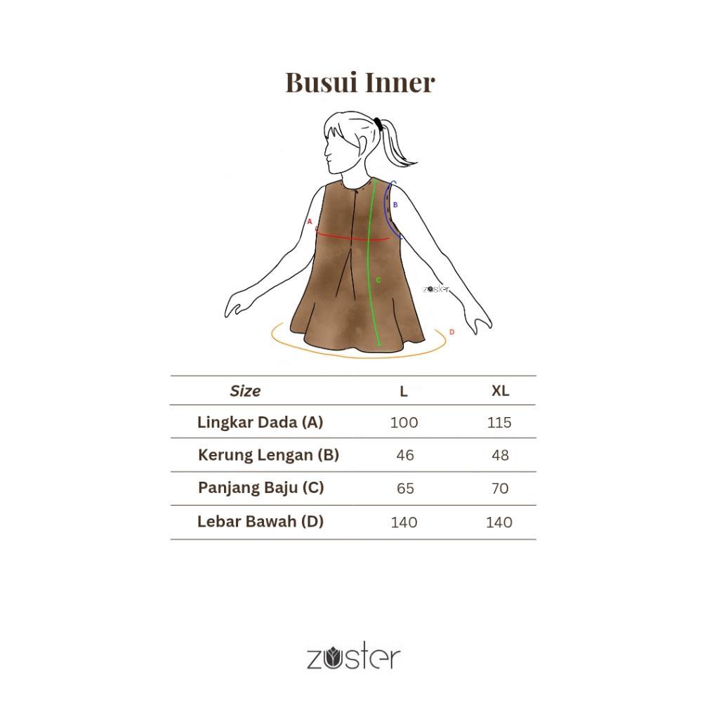 Inner Busui Bumil Jumbo Resleting Depan Atasan Tanpa Lengan LXxl Bahan Lady Zara Nyaman Adem Diskon
