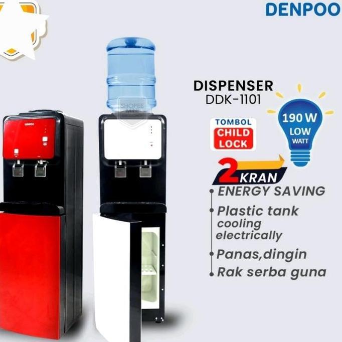 DISPENSER DENPOO DDK1101, DISPENSER DENPOO GALON ATAS