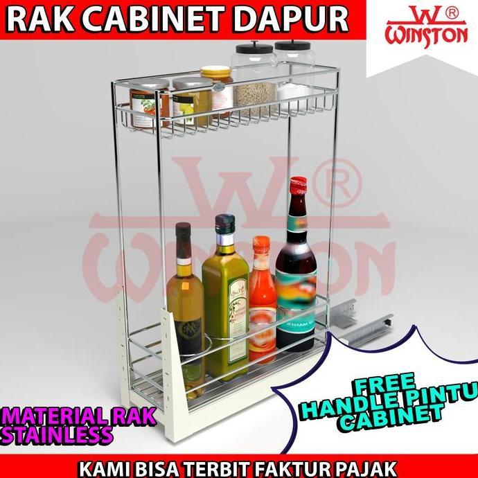 Rak WW 023 G Piring Botol Stainless WINSTON - 23G