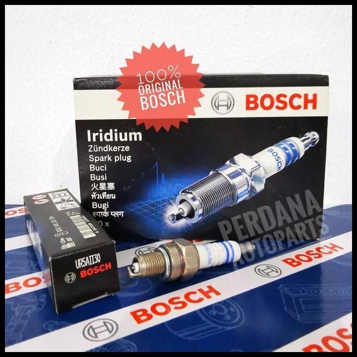 HOT DEAL BUSI YAMAHA FREEGO 125 ASLI ORIGINAL BOSCH DOUBLE IRIDIUM 