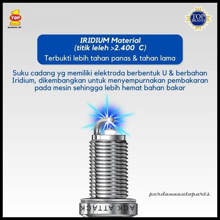 DISKON DURATION BUSI ULTRA IRIDIUM HONDA VARIO 110/125/150 FI ESP LED 