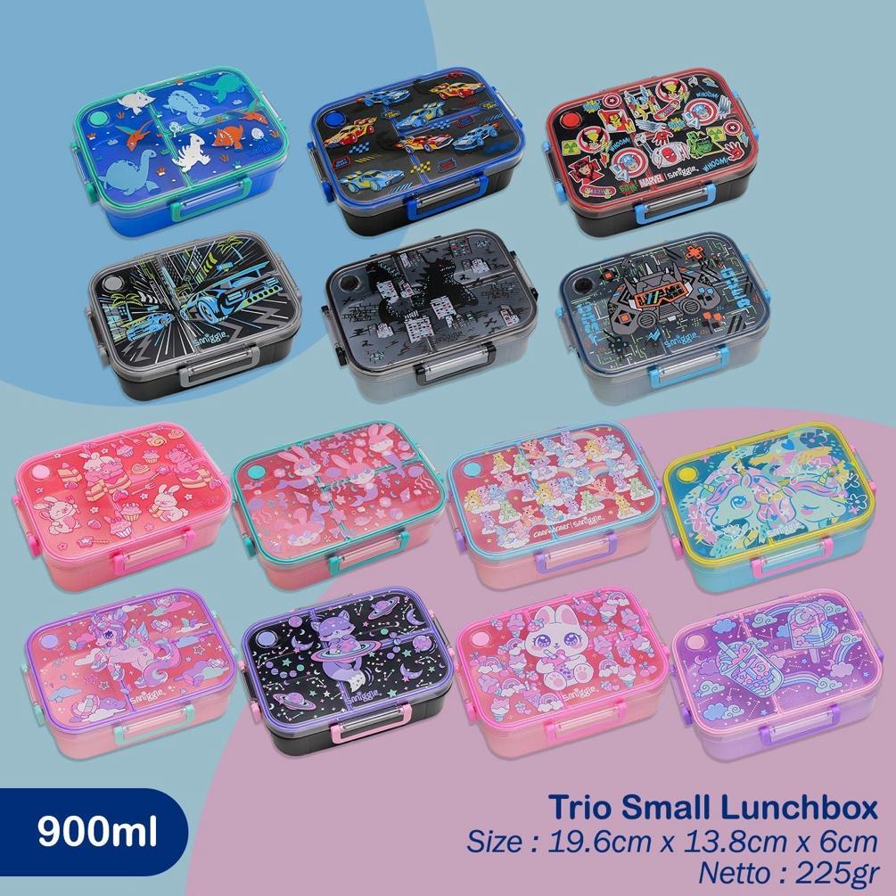 Lunchbox 3 sekat 900ml/kotak makan 900ml/lunchbox 900ml
