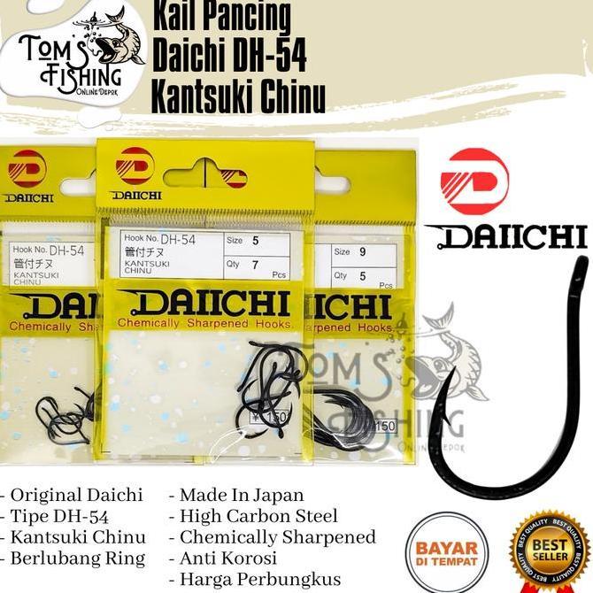 Kail Pancing DAICHI DH-54 Kantsuki Chinu (No.0.8 - No.9) Perbungkus Murah - Toms Fishing ready