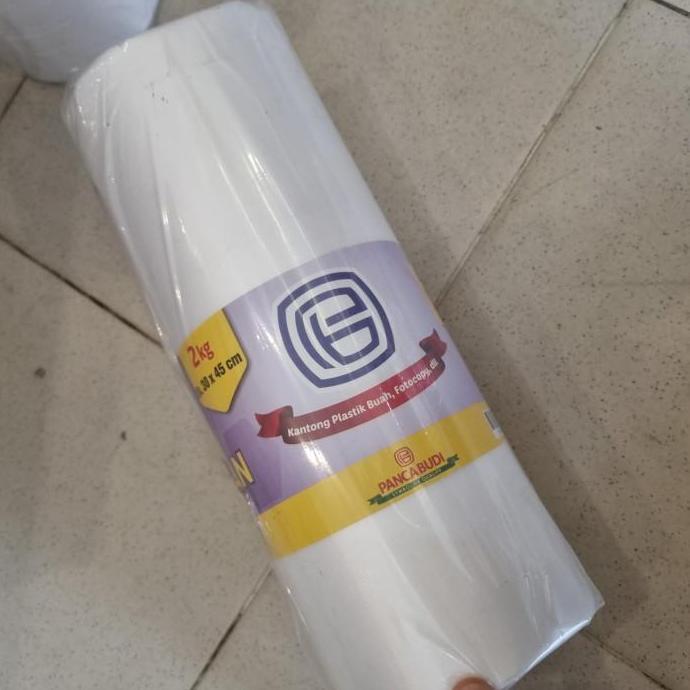Kantong Buah/Kantong Sayur/Plastik Fotocopy Plastik HD ROLL 25x40