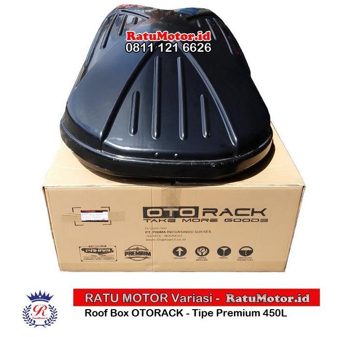 Otorack Roof Box Tipe Premium Kapasitas 450L Rak Bagasi Roofbox Baru