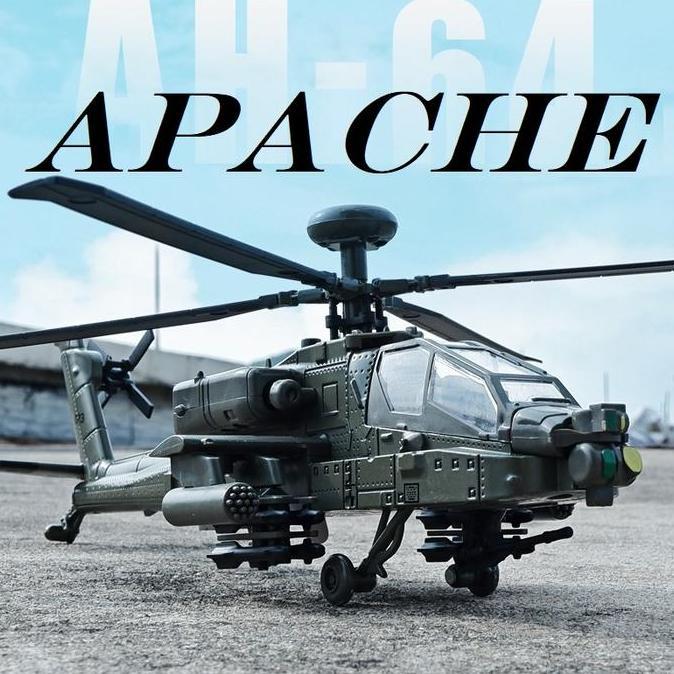 MIniatur helikopter  APACHE AH-64 Diecast toys
