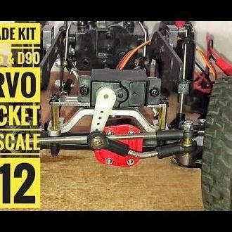 Servo mount dudukan servo digardan RC MN D90 D99