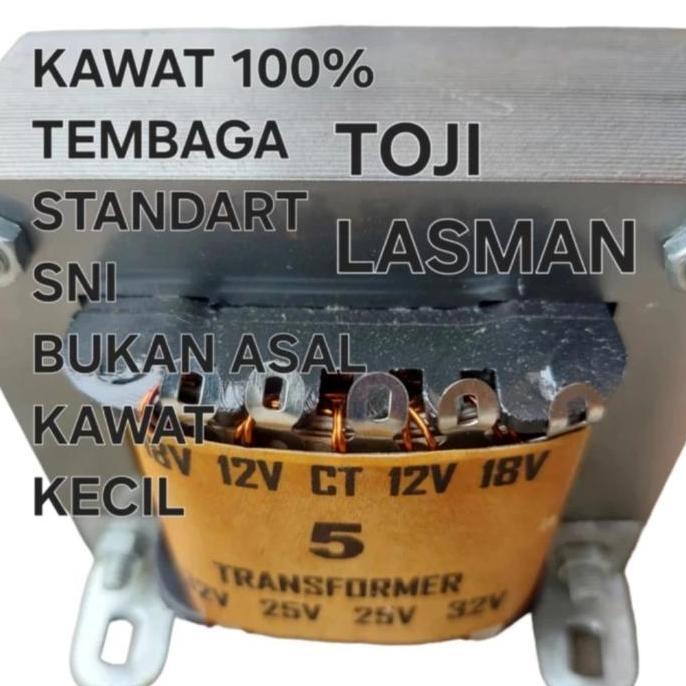 Denki- Travo Trafo 5A Besar Ct Kurae   ( Travo Transformator Balast Step Down Up Ac 220V Input Outpu