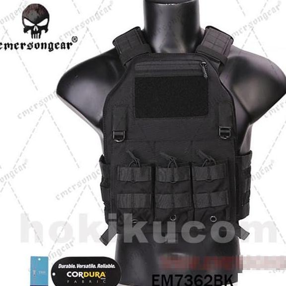 ROMPI TACTICAL COMBAT VEST EMERSON GEAR 420 PLATE CARRIER ORIGINAL DAN TERPERCAYA