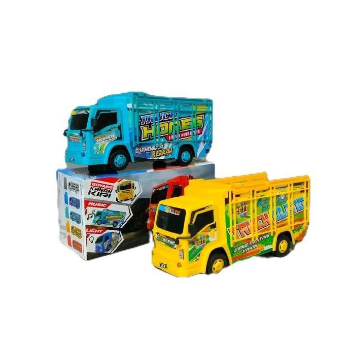 mainan miniatur truk oleng basuri T-01 Toys Anak Plastik