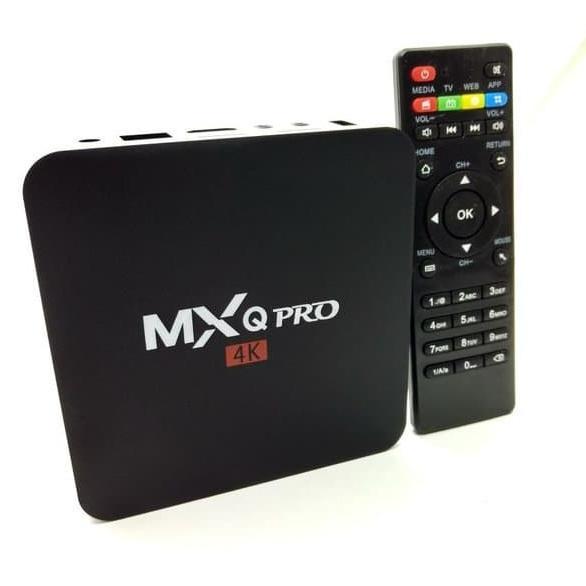 Android Tv Box Mxq-Pro 4K Smart Tv Box Media Player Fleco