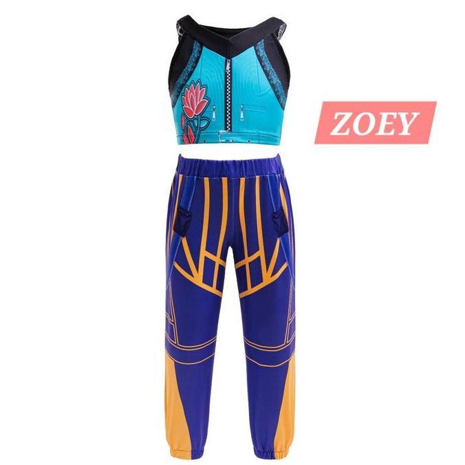 BAJUKIDDIE KOSTUM DEMON HUNTER KPOP COSPLAY HALLOWEEN ANIME  FASHION ANAK