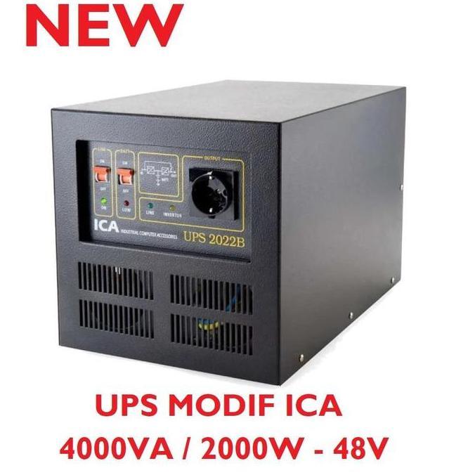 UPS MODIF ICA 2022B 4000VA 2000Watt 48VDC UPS NEW