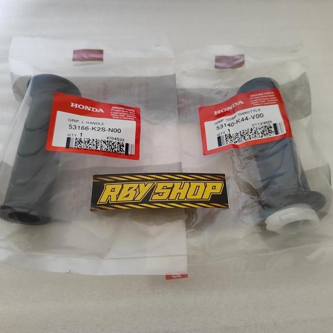 Hand Grip Stang Motor Honda Vario 125 150 Beat Scoopy Original Honda