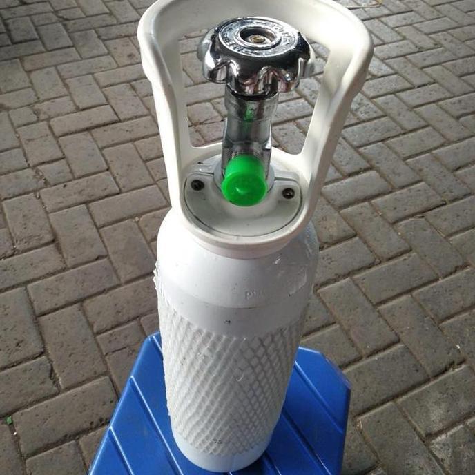 Tabung Baru CO2 Karbondioksida + Isi CO2 2Kg Aquascape