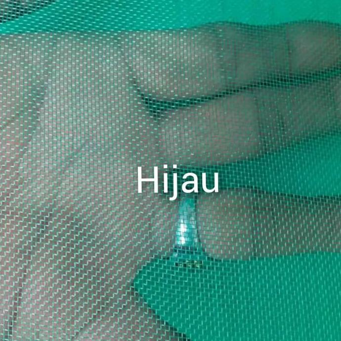 insect net 3 meter kasa hijau dan putih