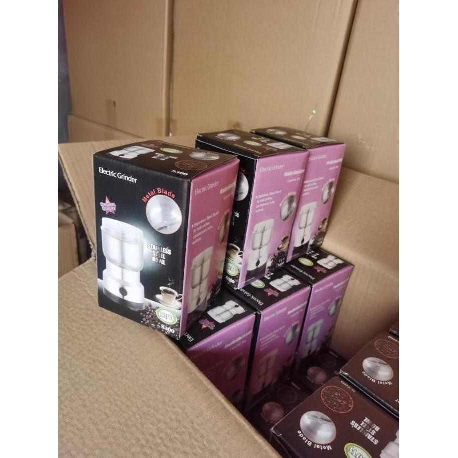Mollar mini gilingan kopi listrik coffee grinder elektrik bumbu dapur