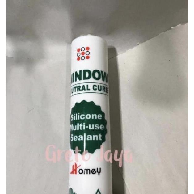 ( Window GRH ) Lem Kaca Silikon Sealant Silicone Netral Neutral WINDOW GRH Sealan Silicon