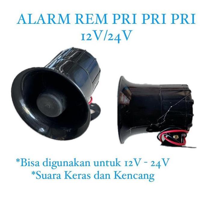 NARDJIOSO Alarm Rem Viral Pri Pri Pri 12V-24V modul suara rem angin