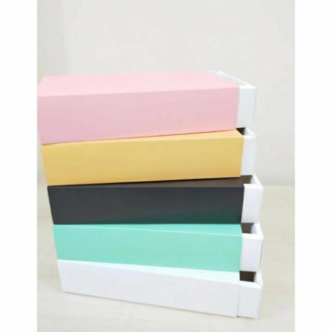 Dus Kue/Box Kue/Kotak Kue brownies,Ogura,Model Sliding